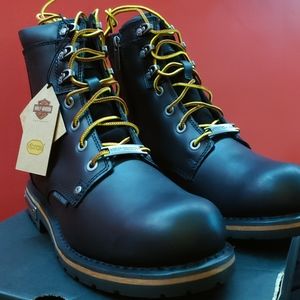 Hammerstein Harley Davidson Waterproof Boots
